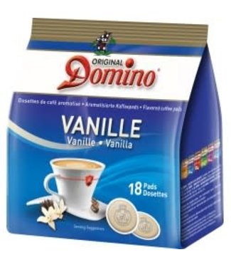 Domino PADS DOMINO AROMATISE VANILLE 18 PCS 12 X 18 PADS B12S12