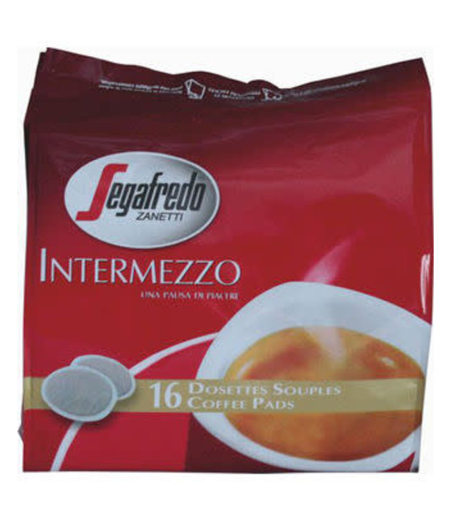 Segafredo SEGAFREDO INTERMEZZO 10 X 16 PADS 111 GR B10S10