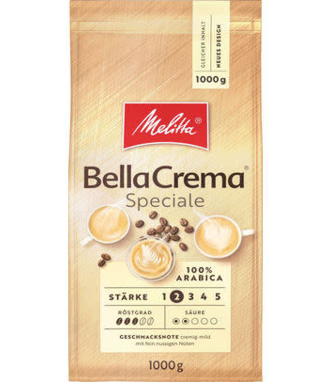 Melita MELITTA BELLA CREMA SPECIALE 8 X 1KG B8S8