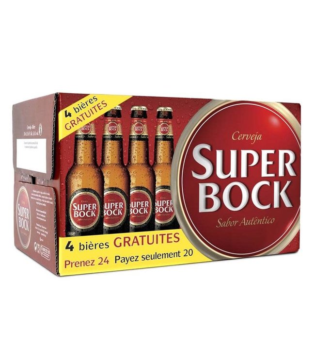 Super Bock SUPER BOCK BOUT (20+4)  X 25 CL B24S24