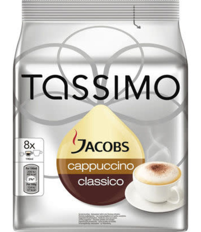 Tassimo TASSIMO CAPPUCCINO CLASSICO 5 X 260 GR B5S5 - Les Tigres e-shop