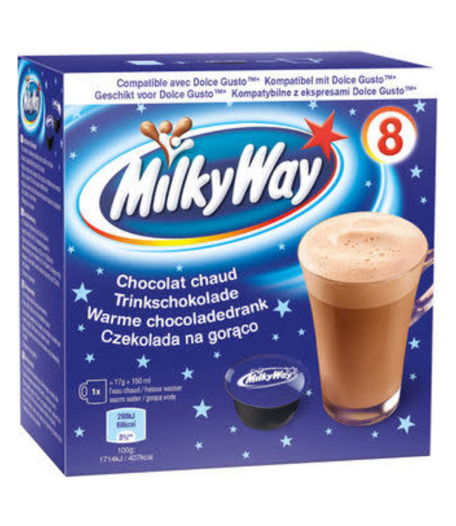 Milky Way MILKY WAY HOT CHOCOLATE PADS 5 X 136 GR B5S5