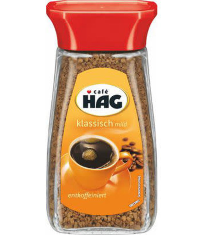 Hag HAG KLASSICH MILD GLAS 6 X 100 GR B6S6