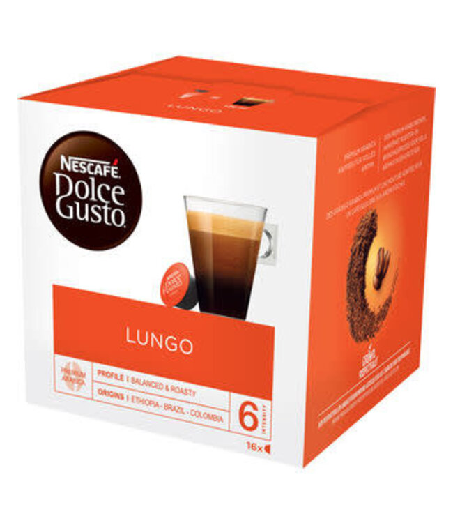 Docle Gusto DOLCE GUSTO CAFFE LUNGO 6 X 16 CAPS B6S6