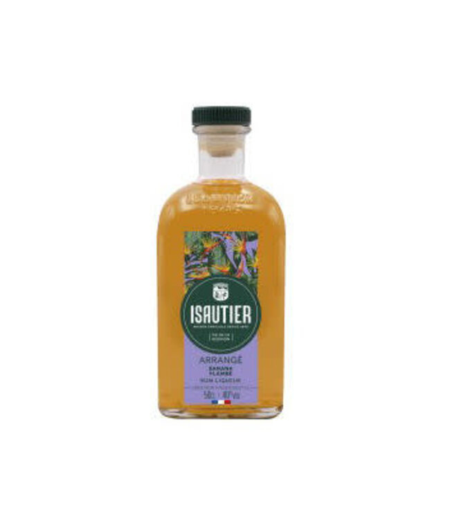 Isautier ISAUTIER RHUM ARRANGE BANANE FLAMBEE 40 % 50 CL