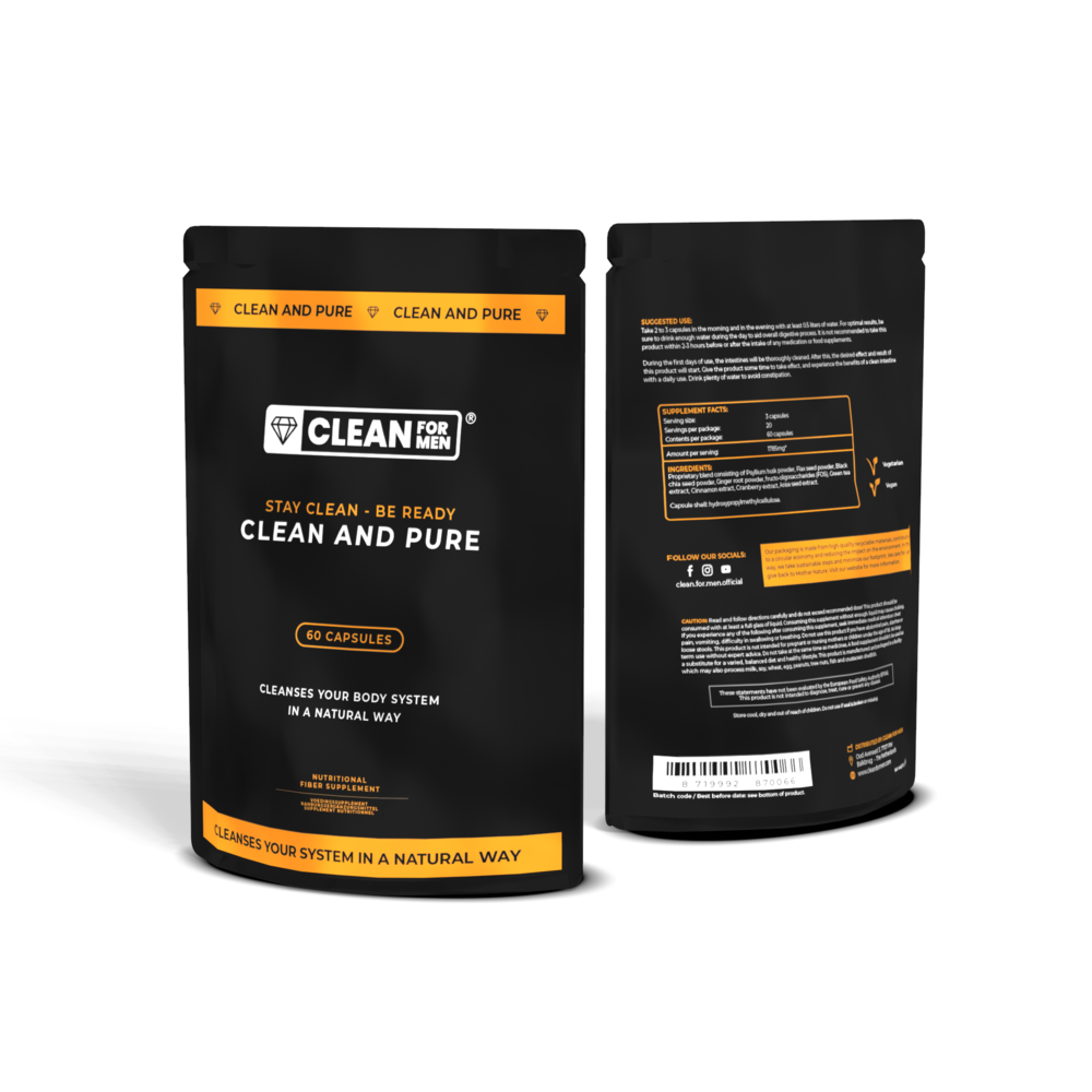 Clean for Men Clean and Pure for Men | 60 Kapseln
