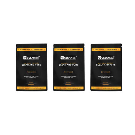 Clean for Men 3x Clean and Pure | scatola convenienza