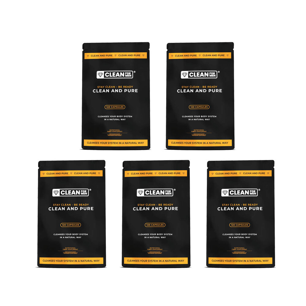 Clean for Men 5x Clean and Pure | voordeel box