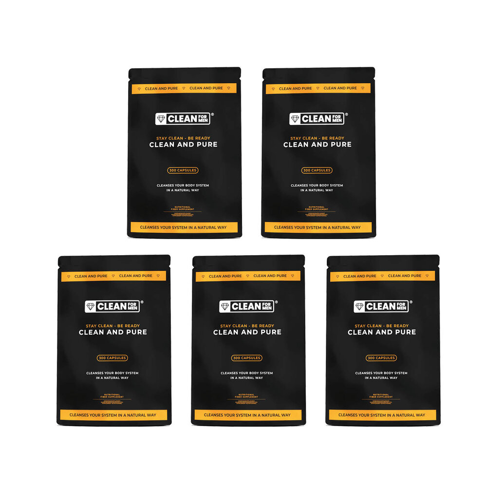 Clean for Men 5x Clean and Pure | voordeel box