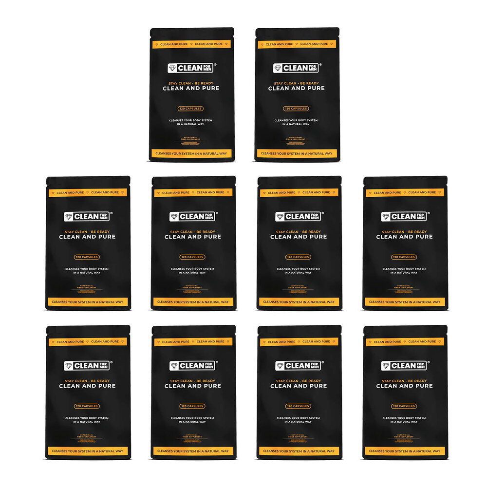 Clean for Men 10x Clean and Pure | scatola convenienza