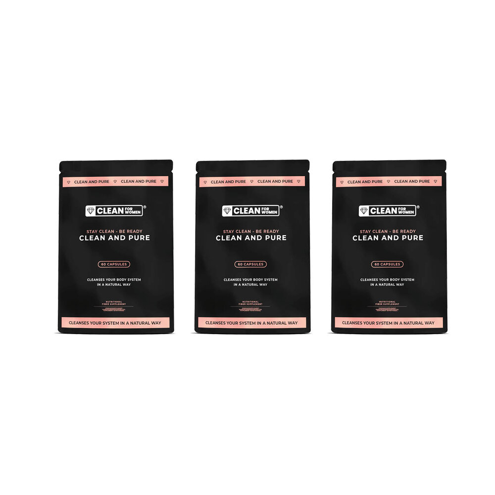 Clean for Women 3x Clean and Pure | voordeel box