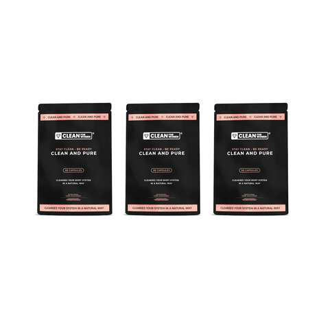 Clean for Women 3x Clean and Pure | promotion box