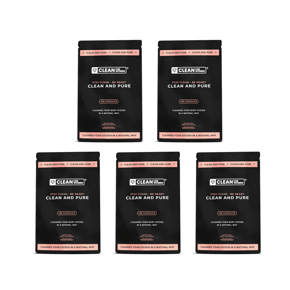 Clean for Women 5x Clean and Pure | scatola convenienza