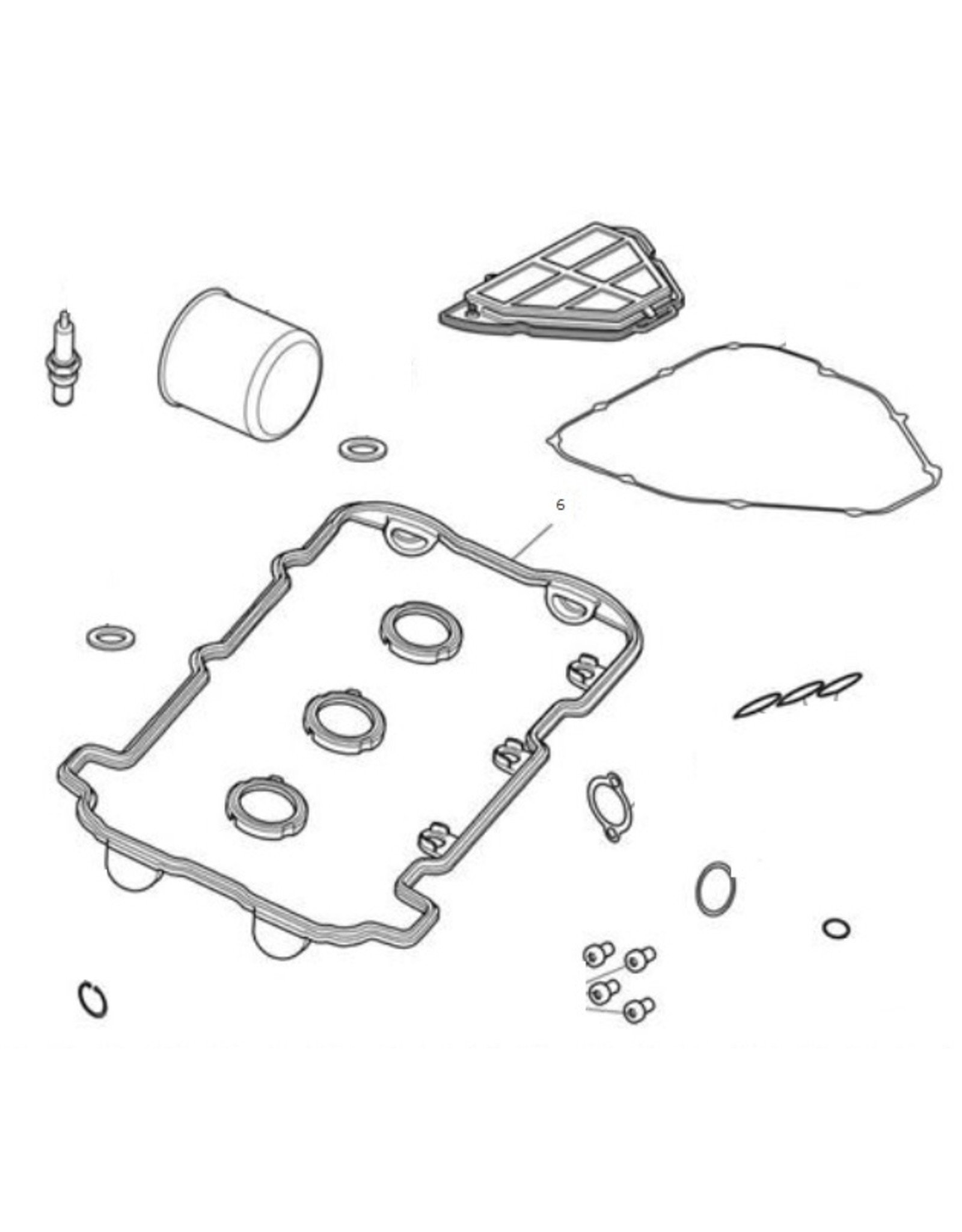 Service kit voor grote beurt