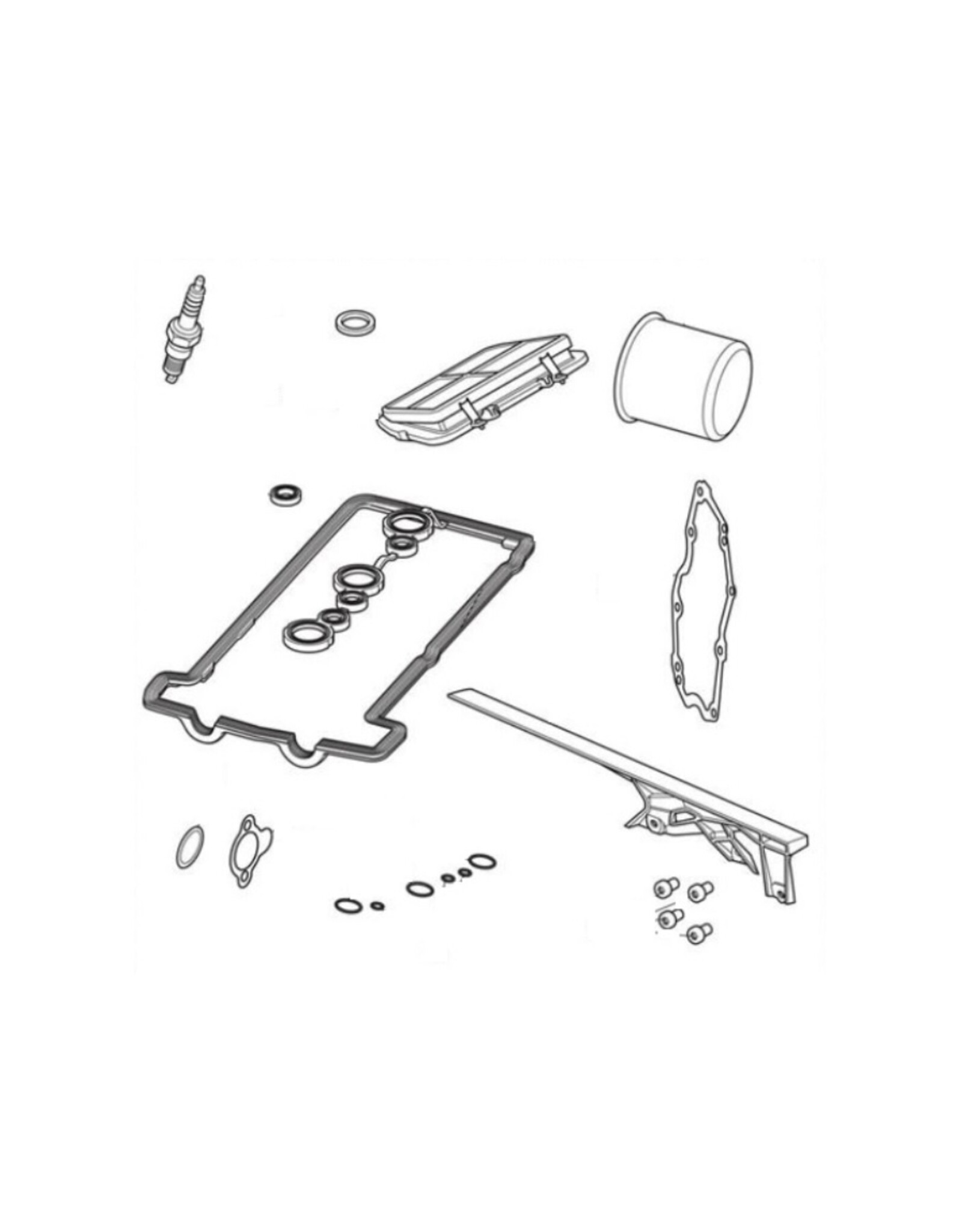 Service kit voor grote beurt.