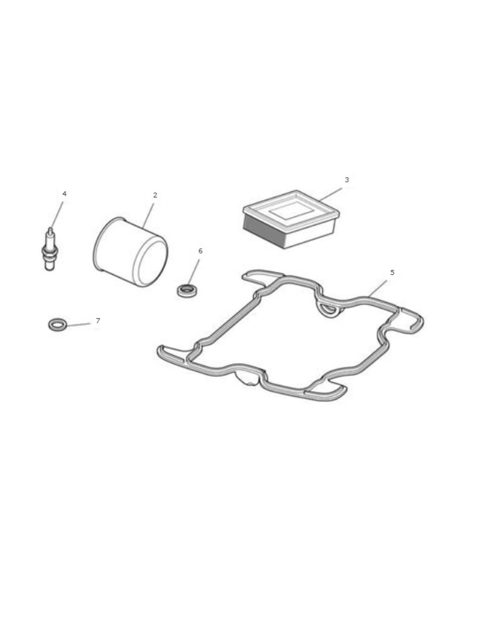 Service kit voor grote beurt