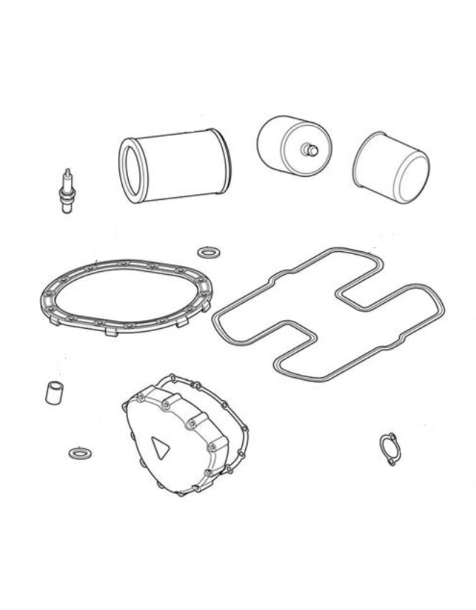 Service kit voor grote beurt.