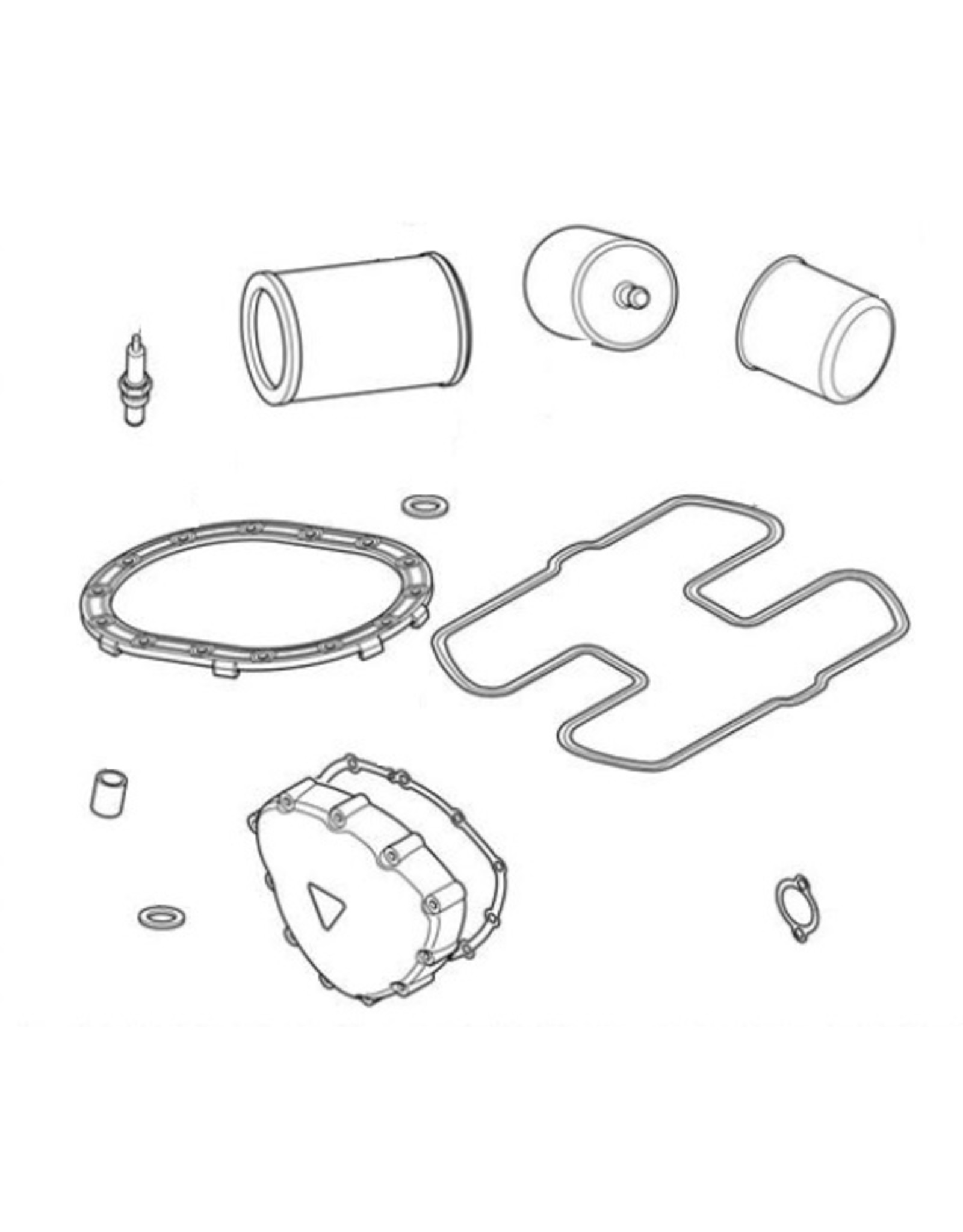Service kit voor grote beurt.