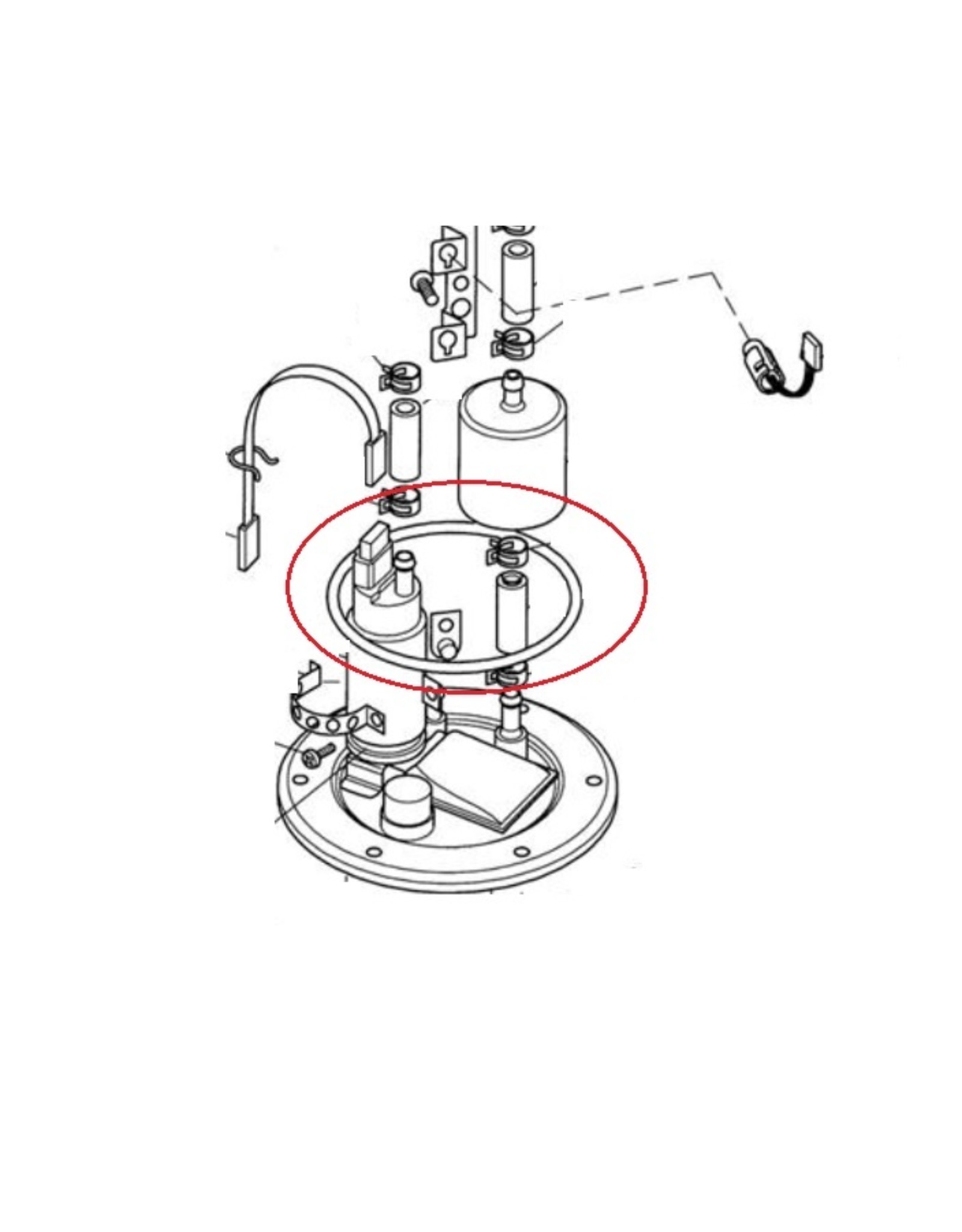Pakking benzinepomp/tank