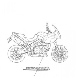Sticker zijdeel