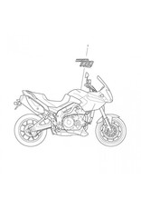 Tank sticker voor
