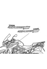 Embleem Tiger Explorer XC rechts