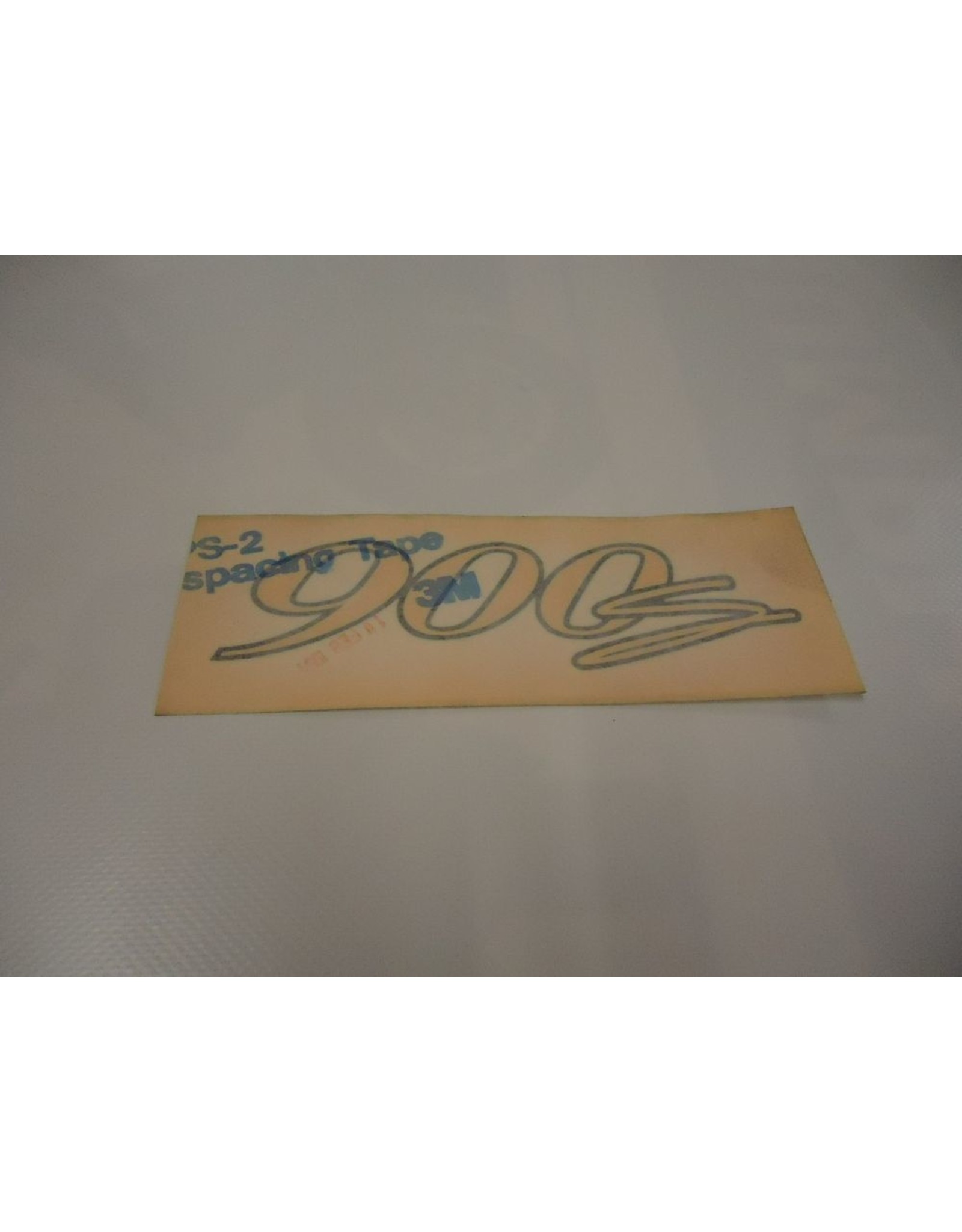 Sticker achterdeel