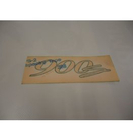 Sticker achterdeel