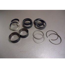 Keerring- en geleidebussenset.