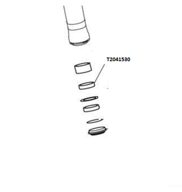 Glijlager buitenpoot