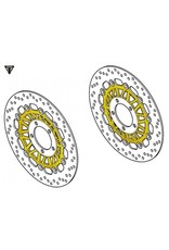 Remschijf set voor (2 stuks) origineel