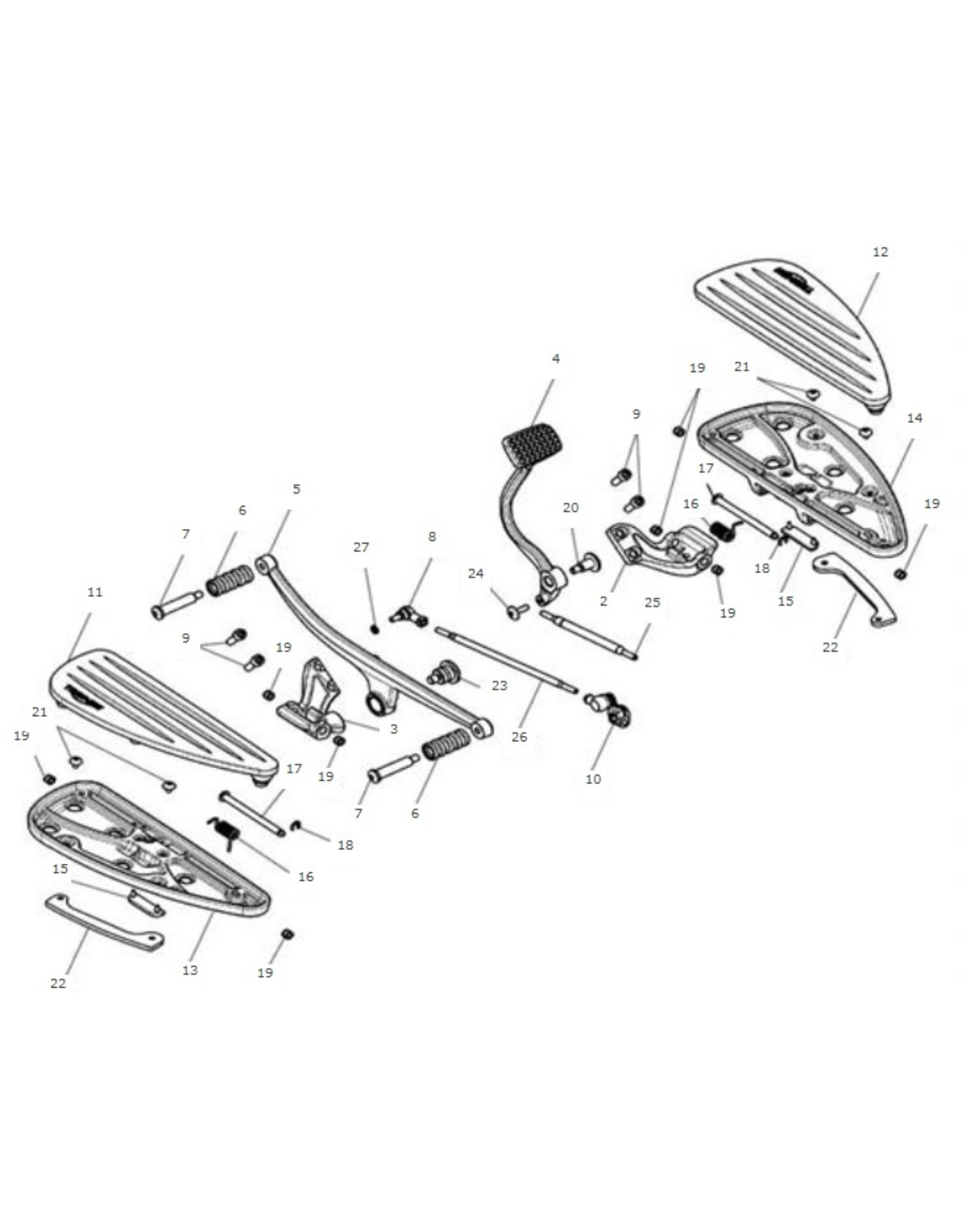 Treeplanken set