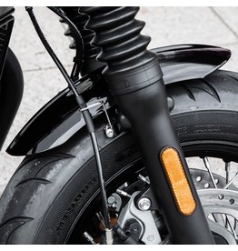 Kort voorspatbord Jet Black