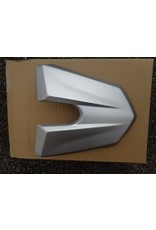 Seat Cowl Matt Aluminium Silver