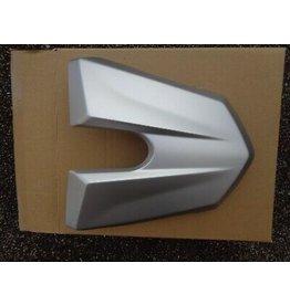 Seat Cowl Matt Aluminium Silver