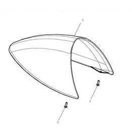 Seat Cowl Pure White