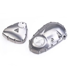 Motordeksels geborsteld