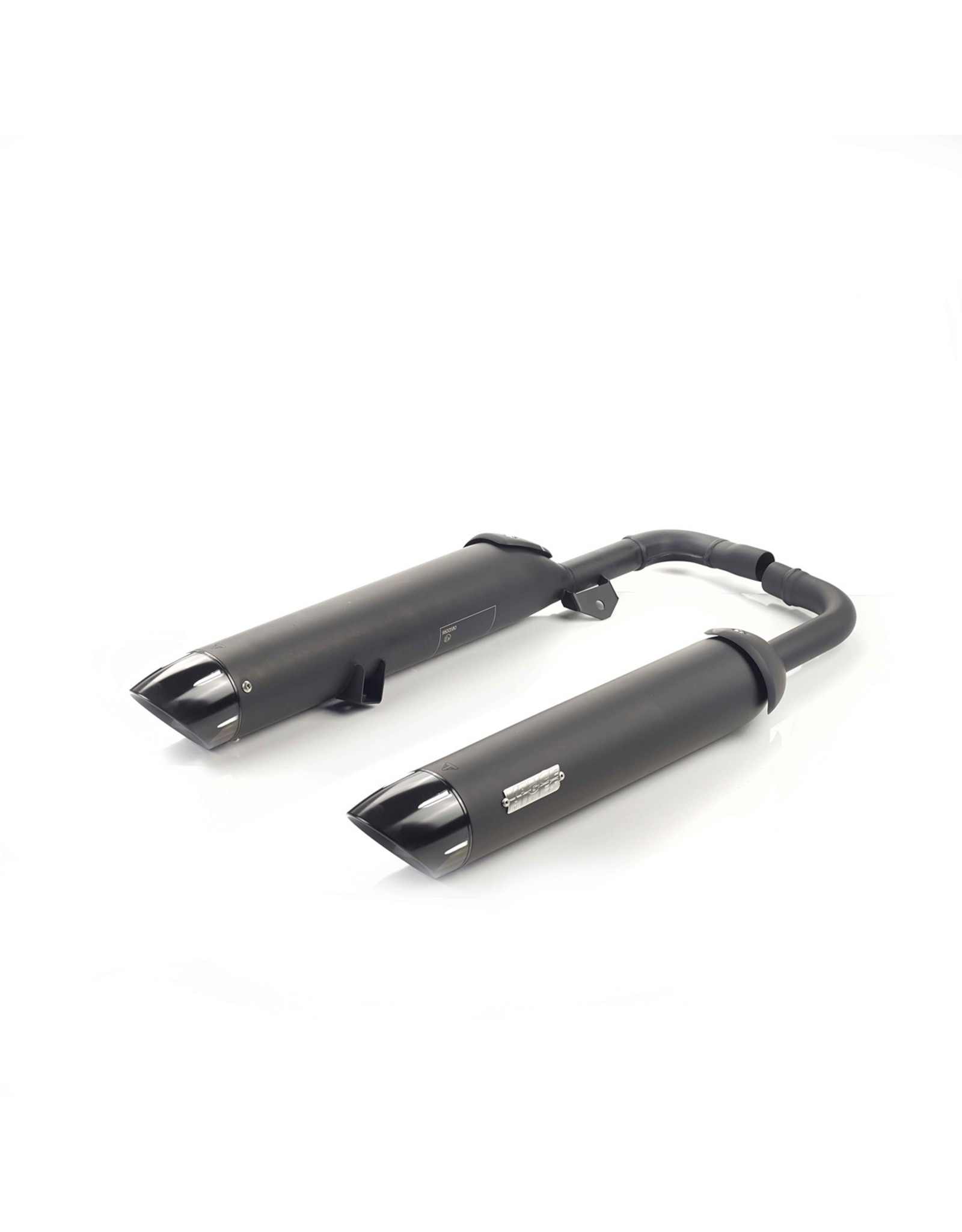 Vance & Hines rvs zwarte dempers