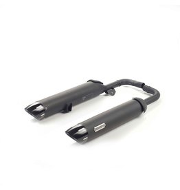 Vance & Hines rvs zwarte dempers