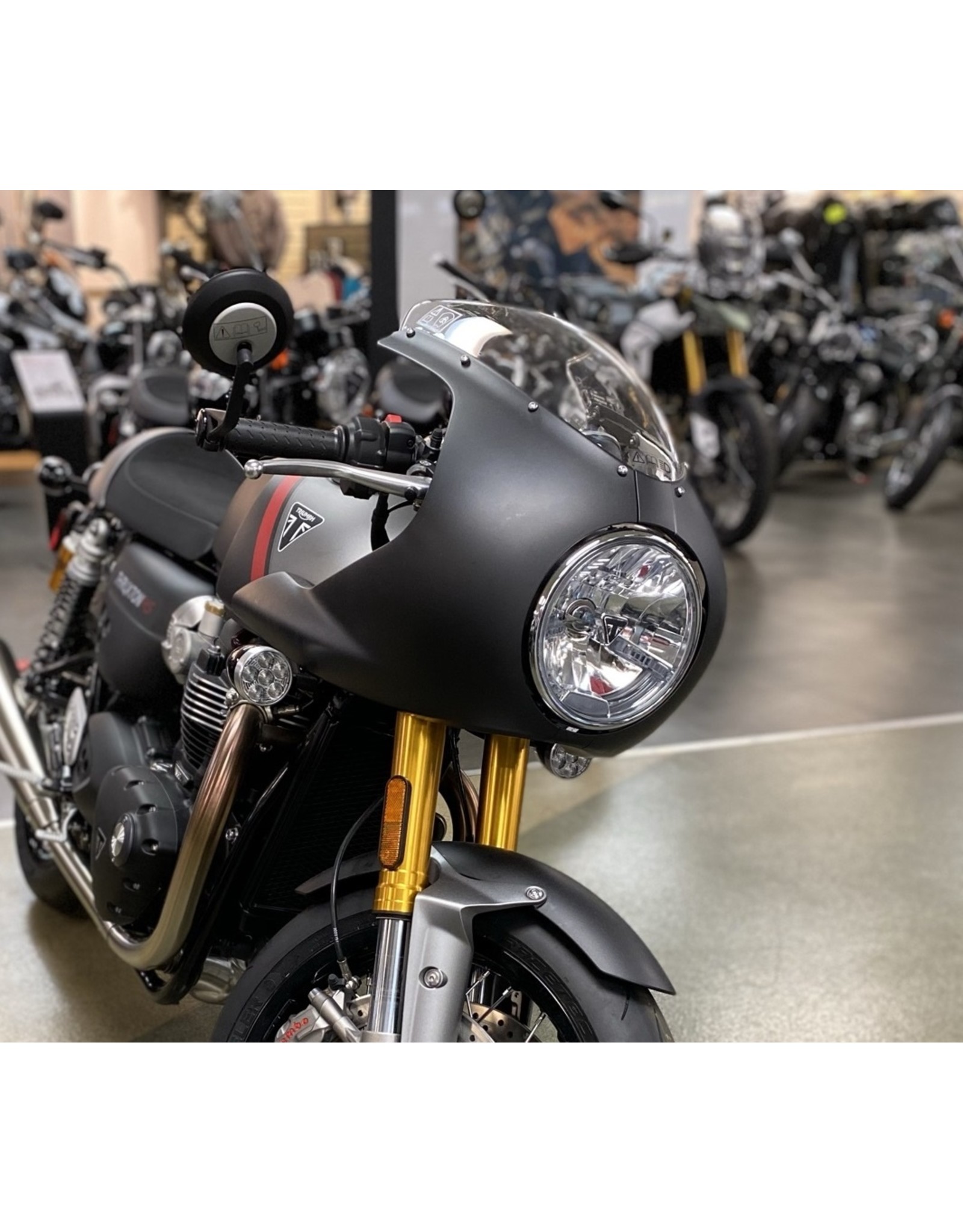 Caferacerkuip Matt Storm Grey