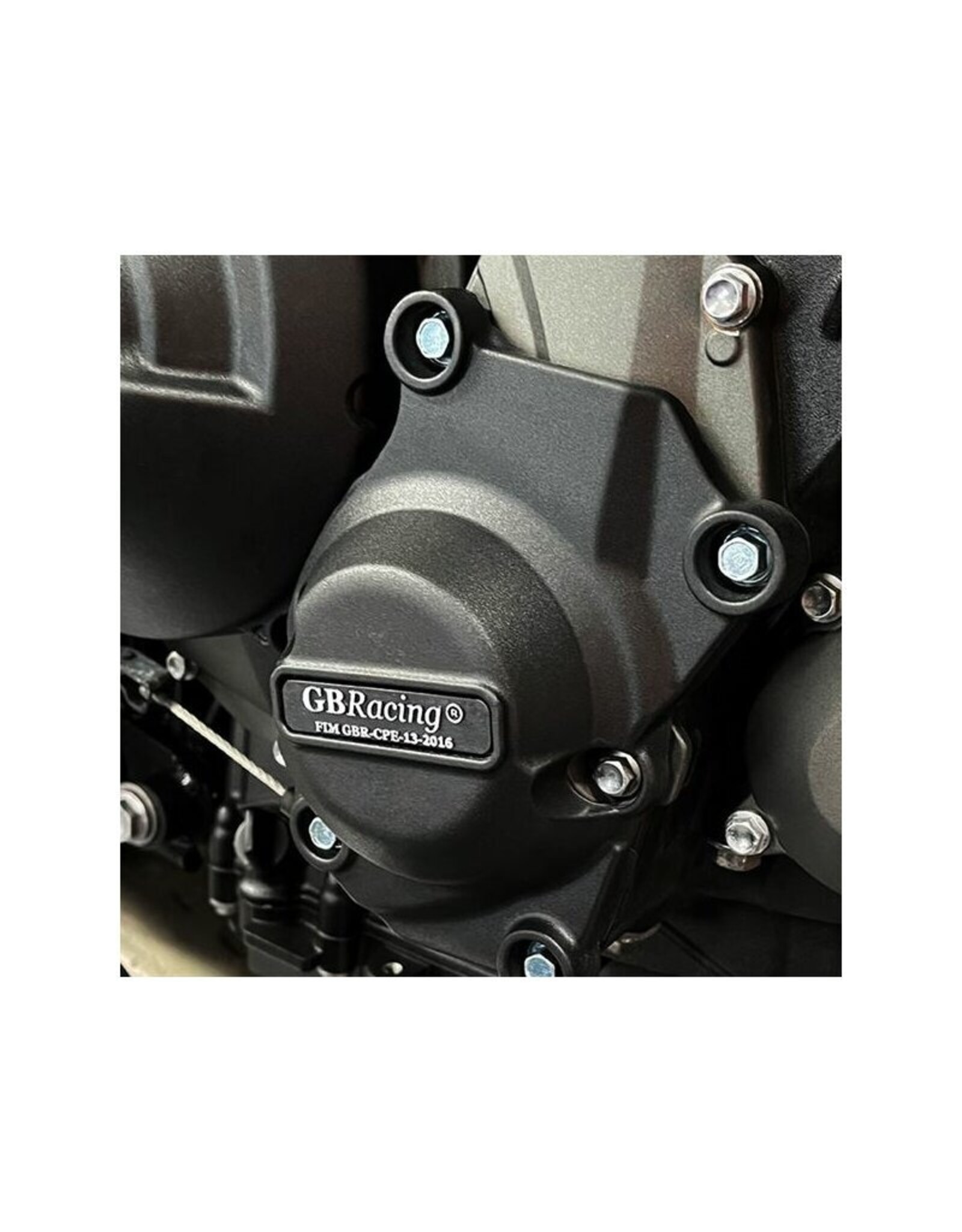 GB Racing motor deksels bescherming zwart