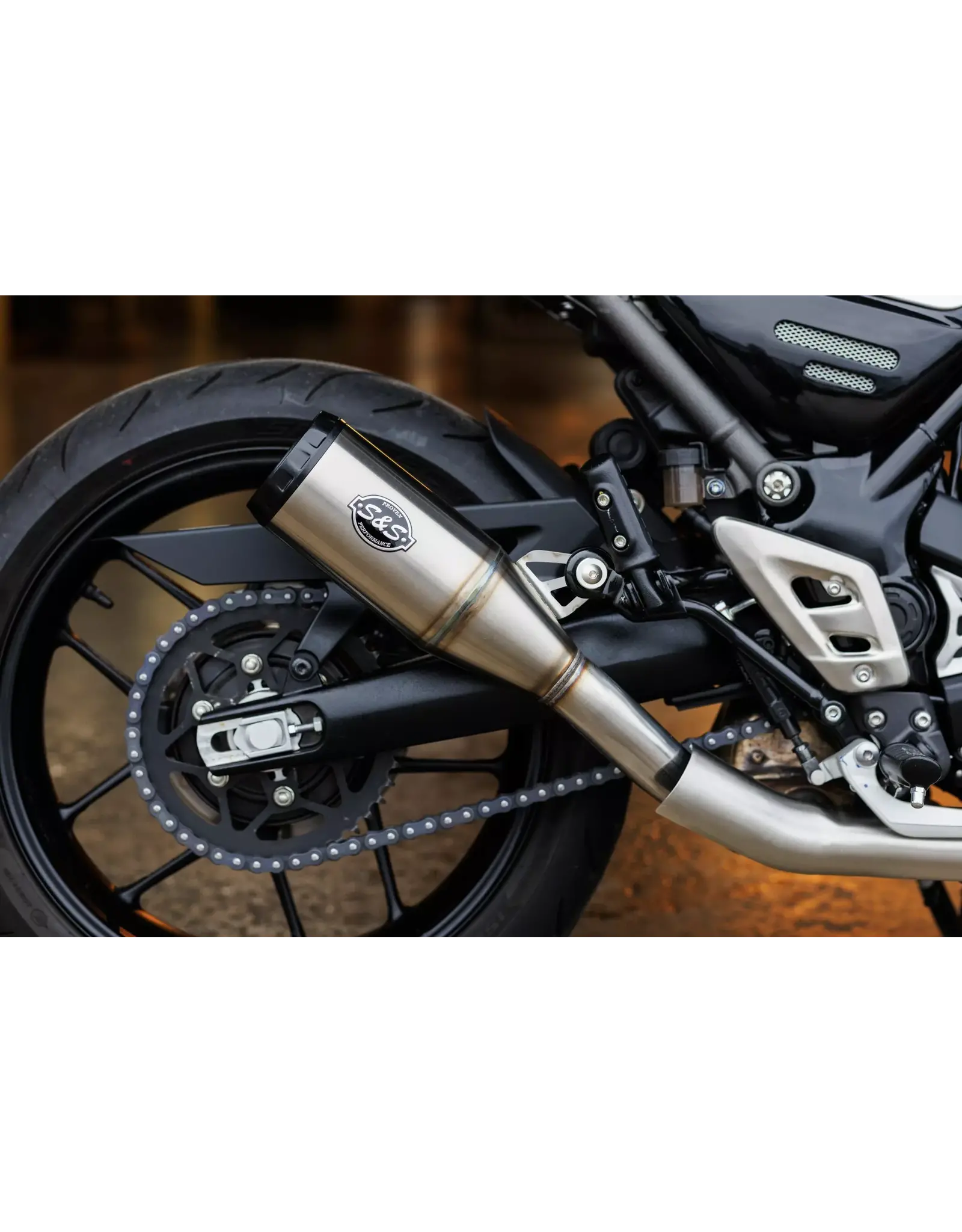 S&S Cycle Grand National Slip-on Muffler