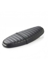 Ribbed buddyseat zwart