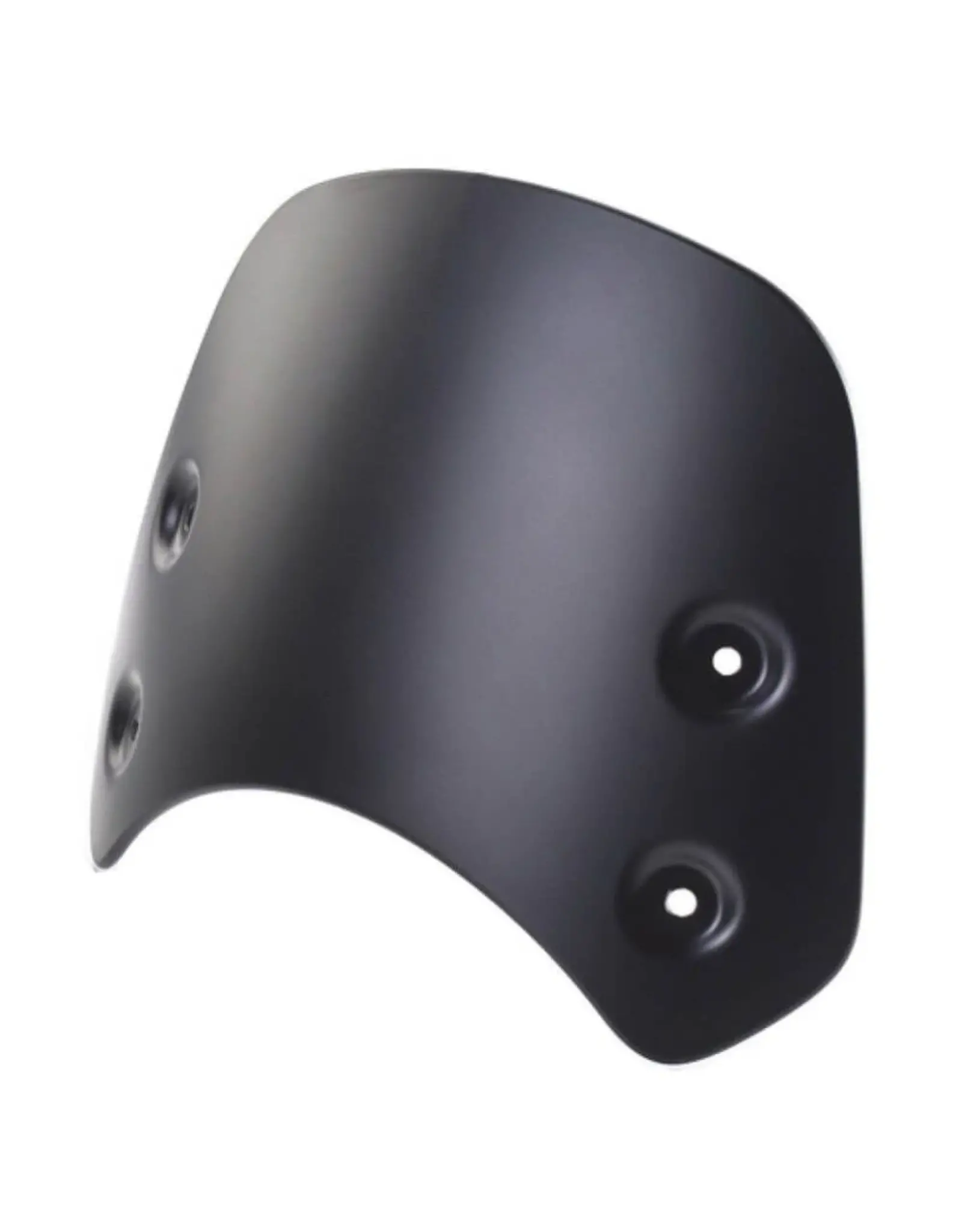 Windscherm Matt Jet Black