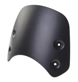 Windscherm Matt Jet Black
