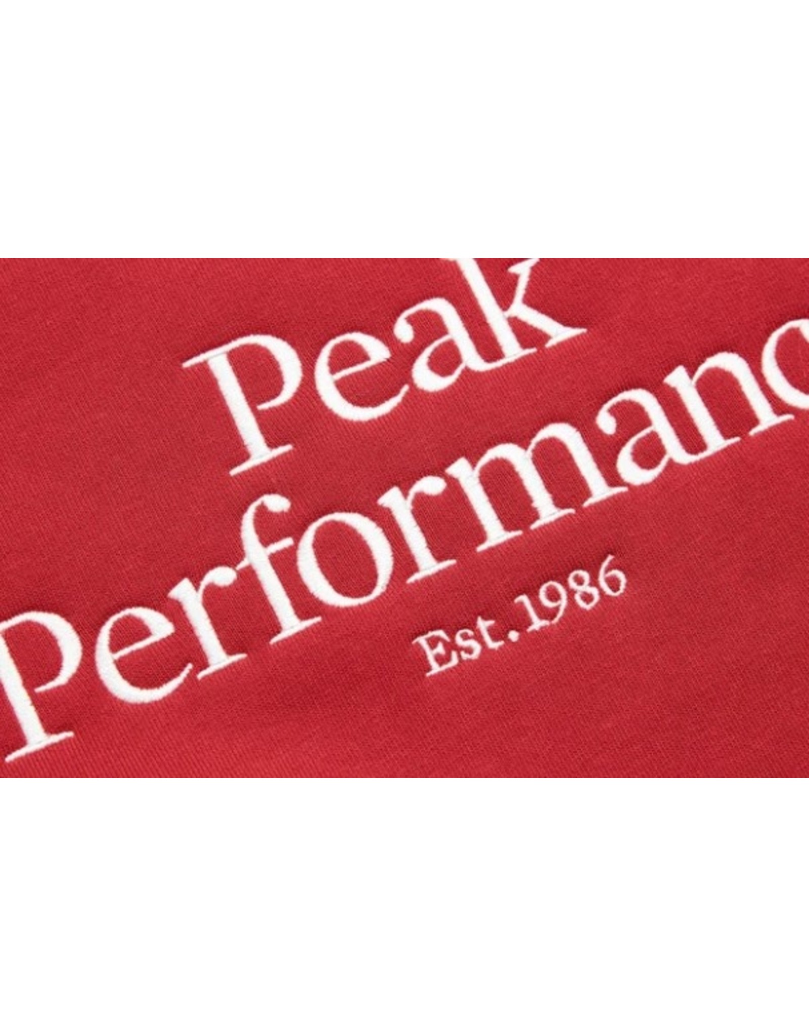 Peak Performance M Original Crew-SOFTER RED