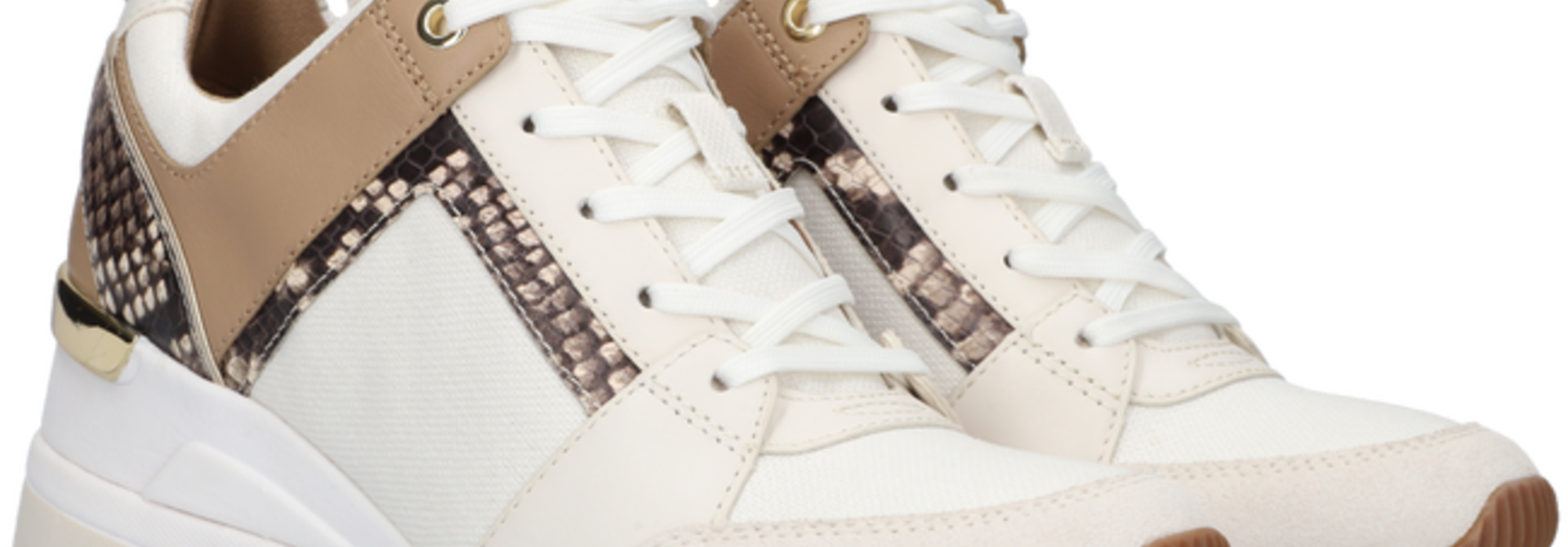 Michael Kors / Georgie Trainer Canvas Cream Multi