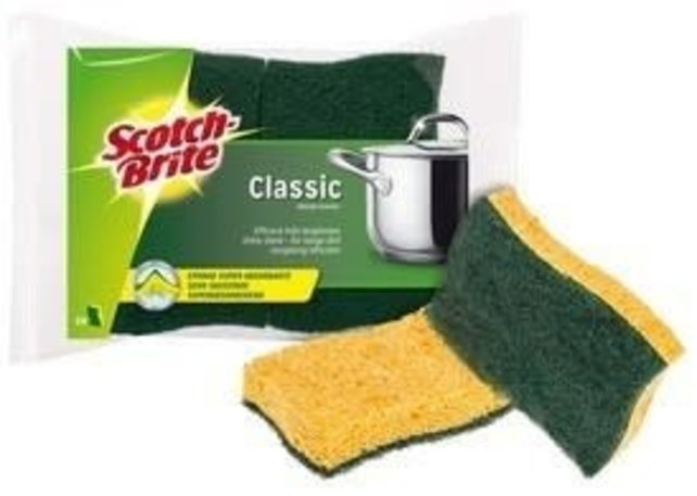 Éponge à récurer Scotch-Brite 2 pièces