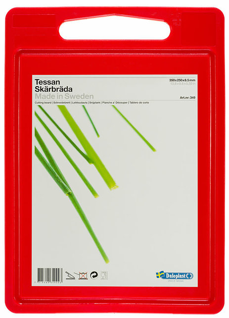 Daloplast Snijplank 8.5mm Rood