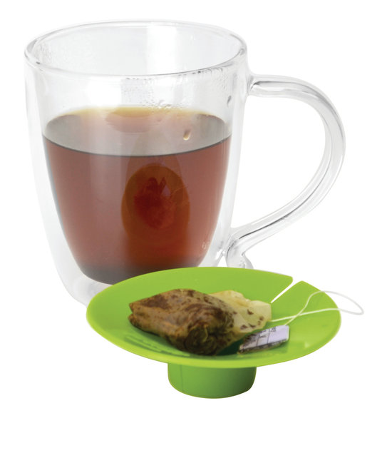 Tasse isolée avec sachet de thé
